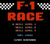 F1 Race NES