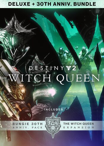 Destiny 2: The Witch Queen Deluxe + Bungie 30th Anniversary Bundle (DLC) Código de Steam GLOBAL