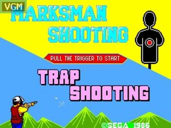 Marksman Shooting & Trap Shooting SEGA Master System