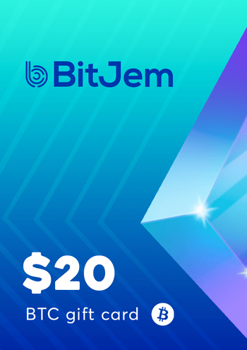 BitJem Bitcoin Gift Card 20 USD Key GLOBAL