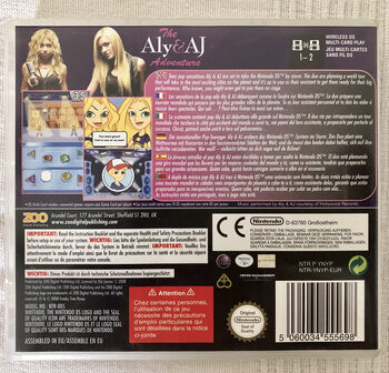 The Aly & AJ Adventure Nintendo DS