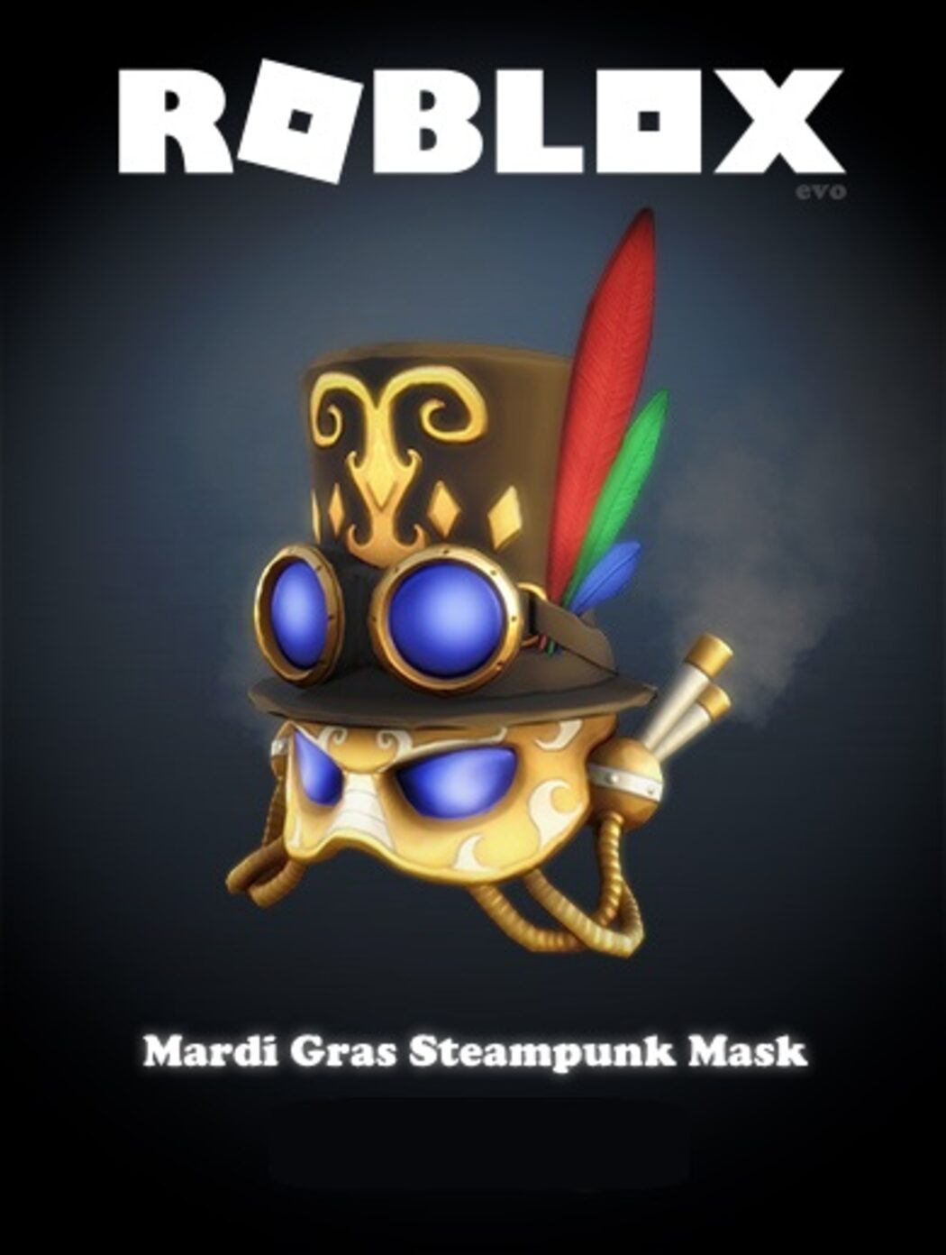 Roblox Mardi Gras Steampunk Mask DLC Website Key | ENEBA