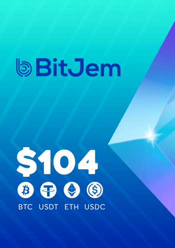 BitJem Crypto Gift Card 104 USD Key GLOBAL