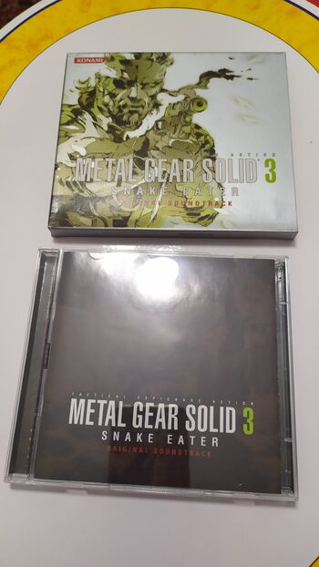 Metal Gear Solid 3 Snake Eater CD Banda sonora original
