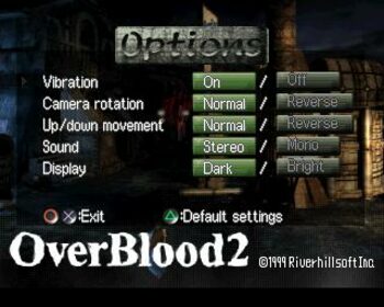 OverBlood 2 PlayStation