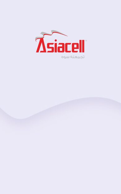E-shop Recharge Asia Cell Telecom 100000 IQD Iraq