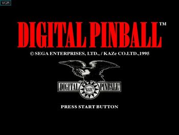 Digital Pinball: Last Gladiators SEGA Saturn