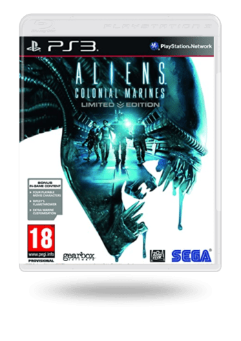 Aliens Colonial Marines Limited Edition PlayStation 3