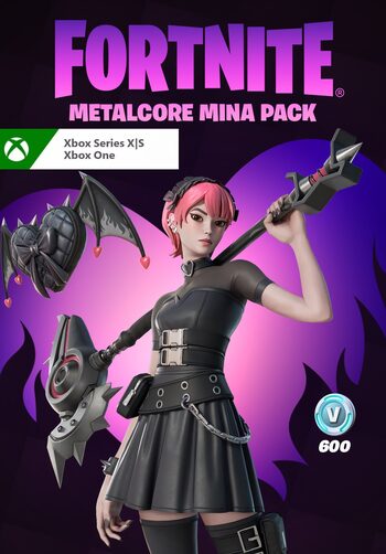 Fortnite - Metalcore Mina Pack + 600 V-Bucks (DLC) XBOX LIVE Key ARGENTINA