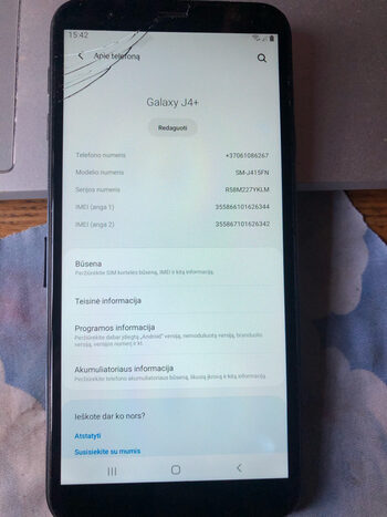 Samsung Galaxy J4+ 32GB Black for sale