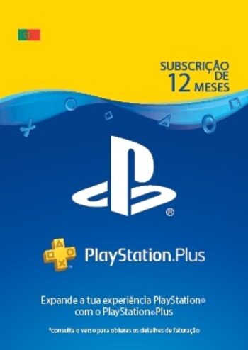 Carte PlayStation Plus 365 jours (PT) Clé PSN PORTUGAL