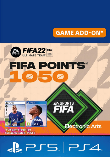 FIFA 22 - 1050 FUT Points (PS4/PS5) PSN Key QATAR