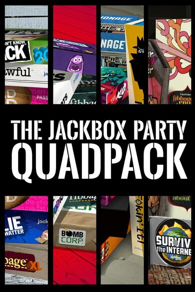 E-shop The Jackbox Party Quadpack Steam Key GLOBAL