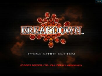 Breakdown Xbox