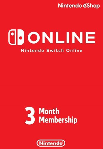 Nintendo Switch Online Membership - 3 Months eShop Key FRANCE
