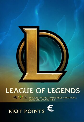 League of Legends Gift Card 2.5€ - Riot Key - EUROPE Server Only