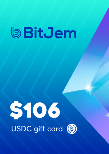 BitJem USDC Gift Card 106 USD Key GLOBAL