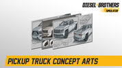 Diesel Brothers: Truck Building Simulator and Cardboard Pickup Mechanic (Papercraft) (DLC) Steam Key GLOBAL