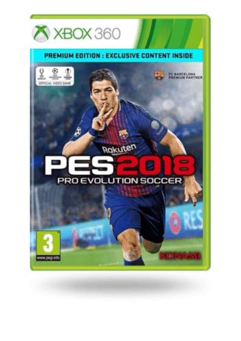 Pro Evolution Soccer 2018 Xbox 360