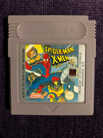 Spider-Man and the X-Men in Arcade's Revenge Game Boy