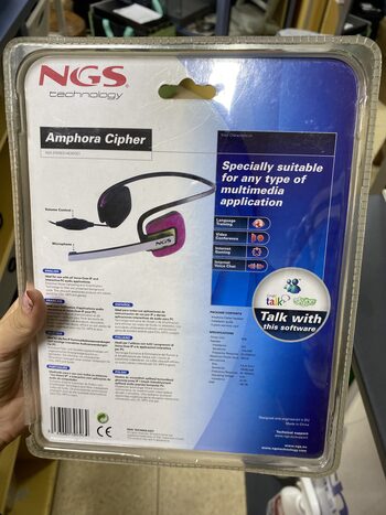 Auriculares NGS con micrófono