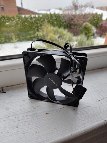 Deepcool XFAN 120 mm Black Single PC Case Fan