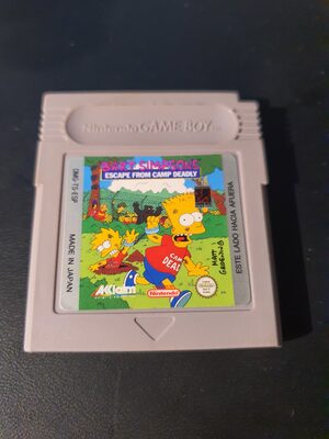 Bart Simpson's Escape from Camp Deadly Game Boy