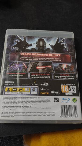 STAR WARS - The Force Unleashed Ultimate Sith Edition PlayStation 3 for sale