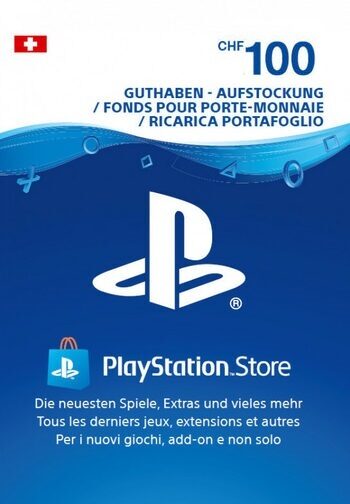 Playstation Network Card 100 CHF (CH) PSN Key SWITZERLAND