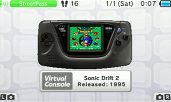 Redeem Sonic Drift 2 Game Gear