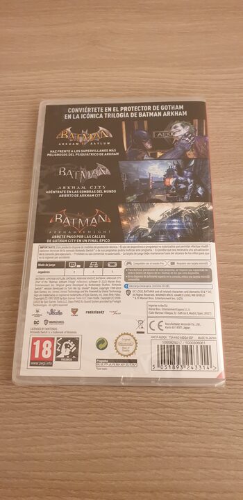 Batman: Arkham Asylum Nintendo Switch