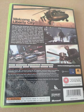 Grand Theft Auto IV Xbox 360