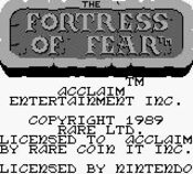 Wizards & Warriors X: The Fortress of Fear Game Boy