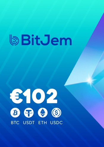 BitJem Crypto Gift Card 102 EUR Key GLOBAL