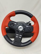Logitech formula force ex steering wheel. Vairas su pedalais PC.