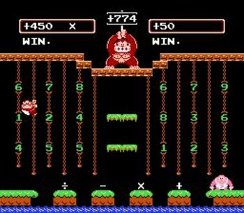 Donkey Kong Jr. Math NES for sale