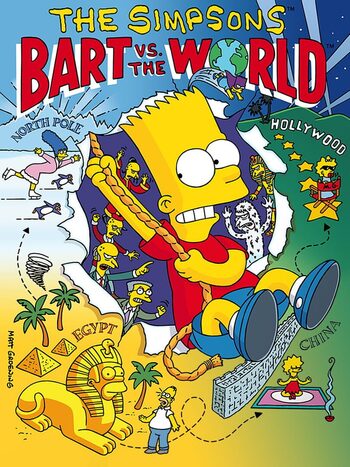 The Simpsons: Bart vs. the World NES