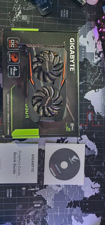 Gigabyte GeForce GTX 1050 Ti 4 GB 1341-1455 Mhz PCIe x16 GPU