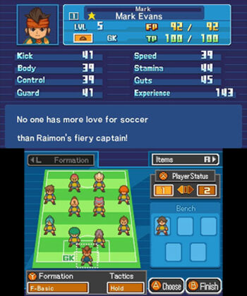 Inazuma Eleven Nintendo DS