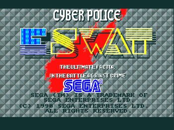 Cyber Police ESWAT SEGA Master System