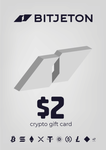 BitJeton Crypto Gift Card 2 USD Key GLOBAL