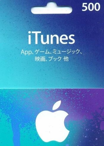 Apple iTunes Gift Card 500 JPY iTunes Key JAPAN