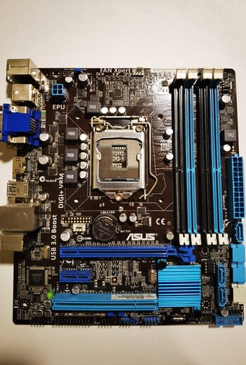 Asus B75M-Plus Intel B75 Micro ATX DDR3 LGA1155 1 x PCI-E x16 Slots Motherboard