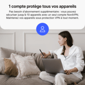 Get NordVPN Standard - 1 Year - 10 Devices (PC/MAC/Mobile) VPN & Cybersecurity Software Subscription Key FRANCE