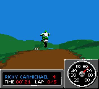 Redeem Championship Motocross 2001 Featuring Ricky Carmichael (GBC) Game Boy Color