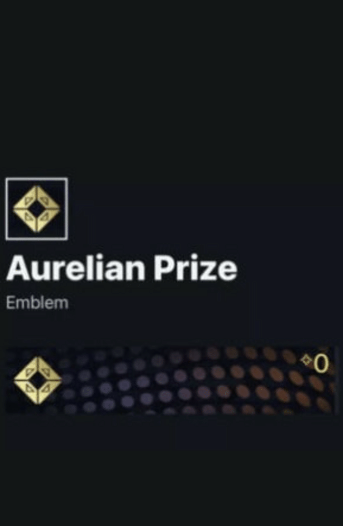 Buy Destiny 2 Aurelian Prize Emblem (DLC) PC Other key! Cheap price