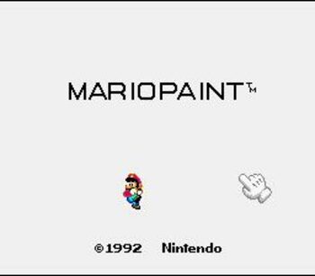 Mario Paint SNES