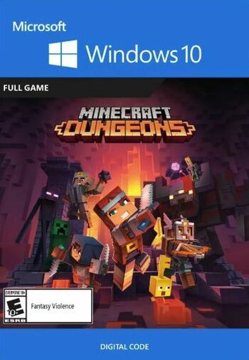 Minecraft Dungeons - Windows 10 Store Clé GLOBAL