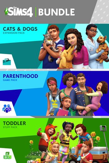 The Sims™ 4 Bundle - Cats & Dogs, Parenthood, Toddler Stuff (DLC) XBOX LIVE Key UNITED STATES