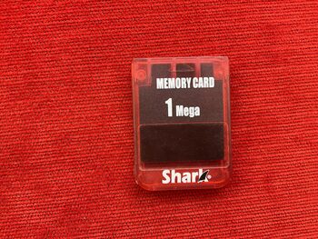 Memory Card Roja Tarjeta Memoria Playstation Ps1 Buena Condición